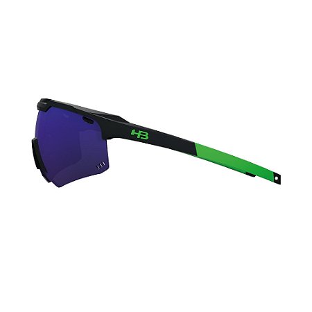 ÓCULOS DE SOL HB SHIELD EVO M PQP MULTI PURPLE (VERDE LT ROXA)
