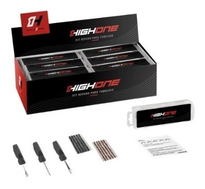 KIT REPARO PNEU TUBELESS MACARRAO 3.5MM/1.5MM HIGH ONE