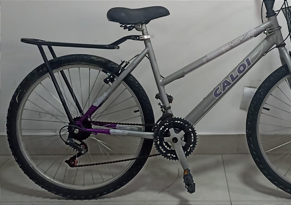 Bicicleta Usada Caloi Ventura aro 26 Quadro rebaixado 21V