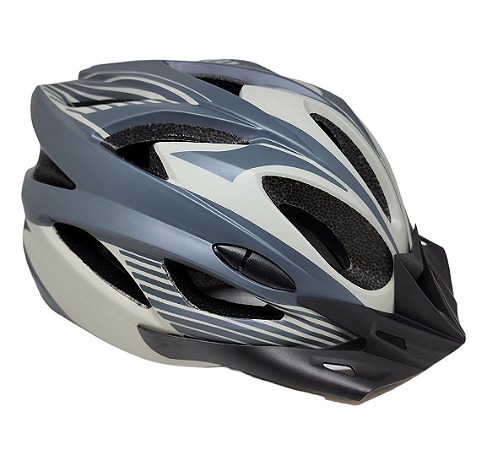CAPACETE MTB CINZA G