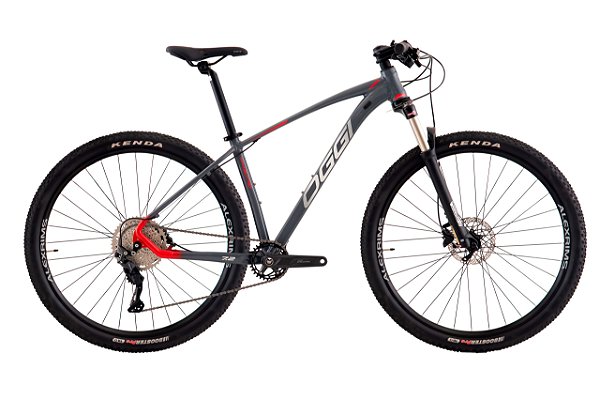 BICICLETA ARO (29) TAM P (15) COR GRAF/VERM/CINZA C/MARCHA 12V MARCA OGGI BW 7.2