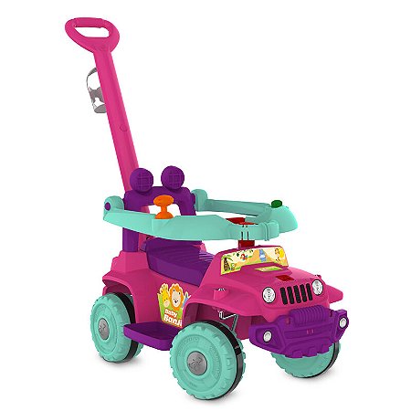BABY BANJIPE PASSEIO & ANDADOR (ROSA) - Produto Novo de Exposição – Sem Caixa