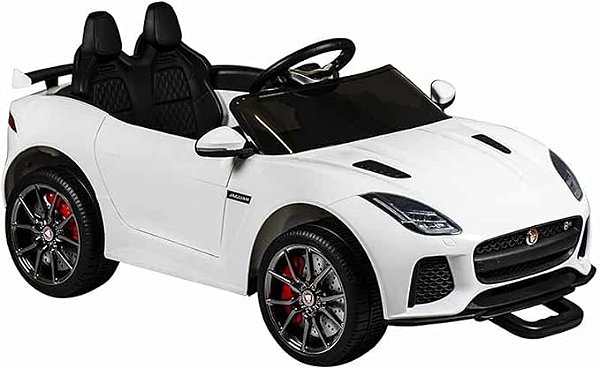 CARRO JAGUAR (BRANCO) ELÉTRICO -  PRODUTO NOVO DE EXPOSIÇÃO – SEM CAIXA
