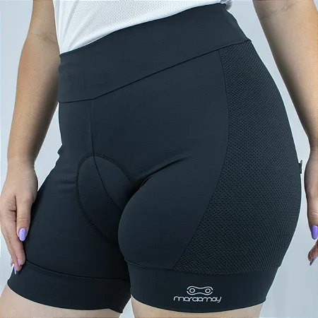 SHORTS FEMININO CICLISMO MARCIO MAY SPORT WEB ONE TAMANHO G