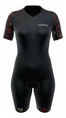 MACAQUINHO FEMININO CICLISMO  MARCIO MAY SPORT HEART TAMANHO PP