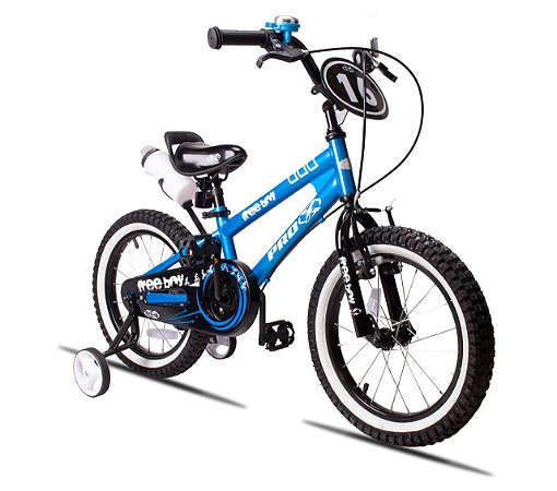 BICICLETA ARO (16) MASCULINA AZUL S/MARCHA PRO-X FREE BOY