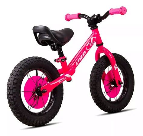 BICICLETA ARO (12) EQUILIBRIO/BALANCE  ROSA PRO-X SERIE KIDS