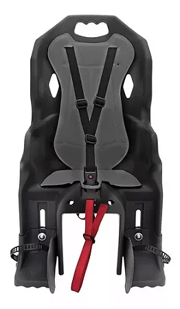 CADEIRINHA DUSKY PRETO/CINZA PARA USO COM BAGAGEIRO