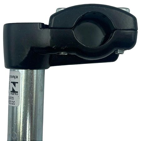 SUPORTE DE GUIDÃO CROSS 4 PARAFUSOS GTU PRETO AÇO 21,1MM AÇO