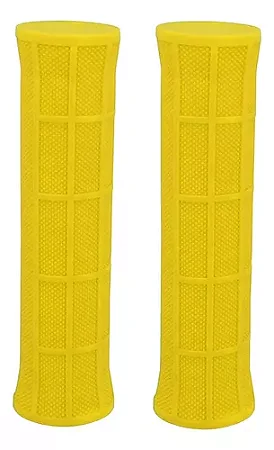 PAR DE MANOPLA PUNHO BIKE MTB WESTER AMARELA BORRACHA