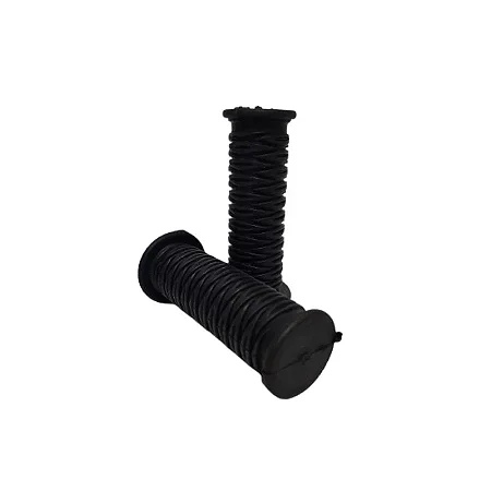 PAR DE MANOPLA PUNHO BIKE MTB WESTER INFANTIL PRETA PVC