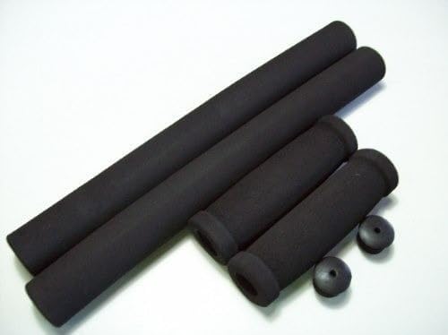 PAR DE MANOPLA PUNHO BIKE BEACH CRUIZER (4 PCS) PRETO ESPUMA