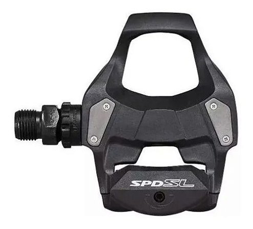 PEDAL CLIP PARA SPEED SHIMANO PD-RS500 ALUMINIO PRETO COM TACOS