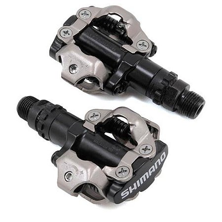 PEDAL CLIP PARA MTB SHIMANO PD-M250 ALUMINIO PRETO COM TACOS