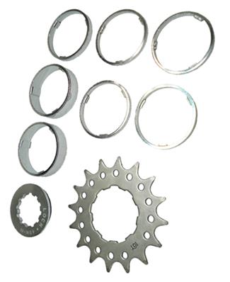 ADAPTADOR SINGLE SPEED 16D PARA CASSETTE
