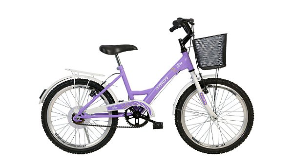 BICICLETA ARO (20) FEMININA COR LILAS S/ MARCHA ATHOR BLISS