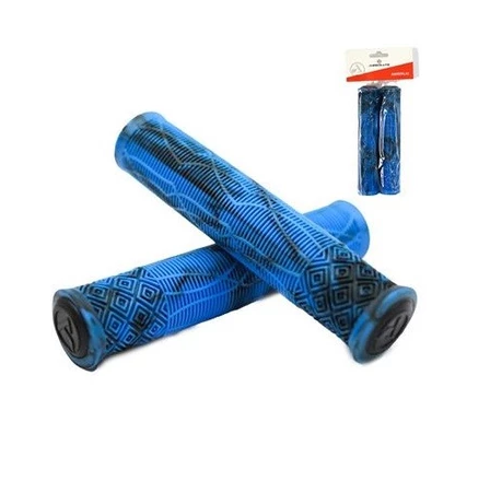 PAR DE MANOPLA PUNHO BIKE BMX3 ABSOLUTE AZL /PTO