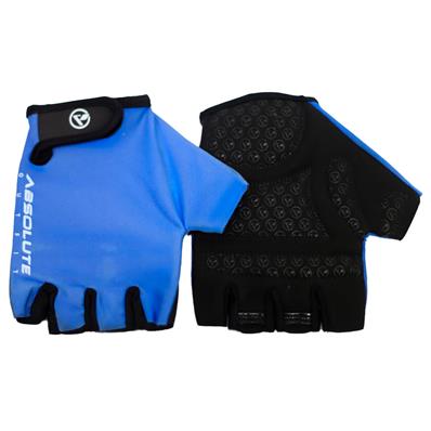LUVA CICLISMO ABSOLUTE AZUL/BRANCO TAMANHO M
