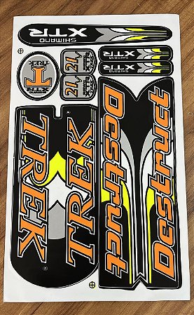 ADESIVO PARA QUADRO DE BIKE XTR DESTRUCT