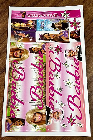 ADESIVO PARA QUADRO DE BIKE BARBIE 2013