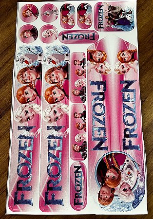 ADESIVO PARA QUADRO DE BIKE FROZEN