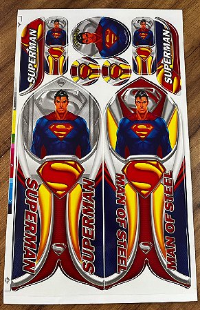 ADESIVO PARA QUADRO DE BIKE SUPER MAN OF STELL