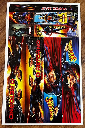 ADESIVO PARA QUADRO DE BIKE SUPER MAN O RETORNO 2016