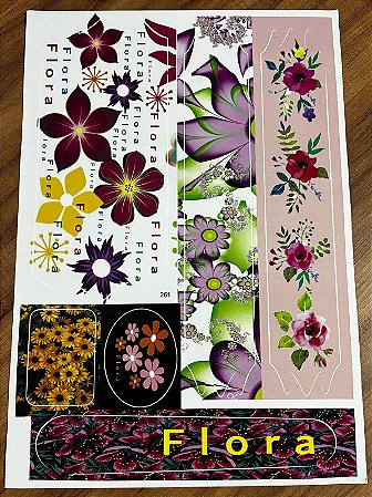 ADESIVO PARA QUADRO DE BIKE FLORA