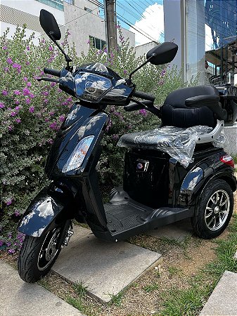 TRICICLO ELETRICO DUOS EKO-10 2025 1000W PRETO