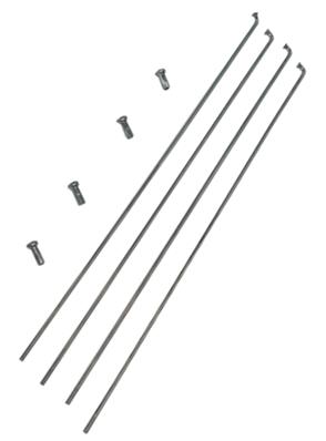 RAIO 265 (GROSSO) ZINCADO COM NIPLE (RAIAÇÃO COM 36UN DE RAIO )