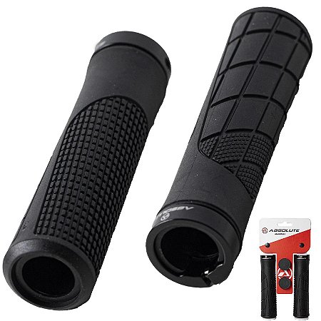 PAR DE MANOPLA PUNHO ABSOLUTE HL-G316 PRETO BORRACHA