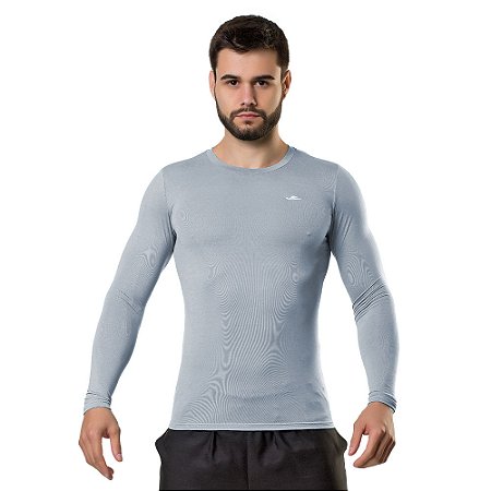 CAMISA PROTEÇÃO TERMICA UPF 50% ELITE GRAFITE TAMANHO G