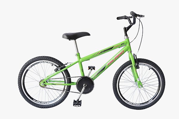 BICICLETA ARO (20) MASCULINA COR VERDE KAW MILANO FAST