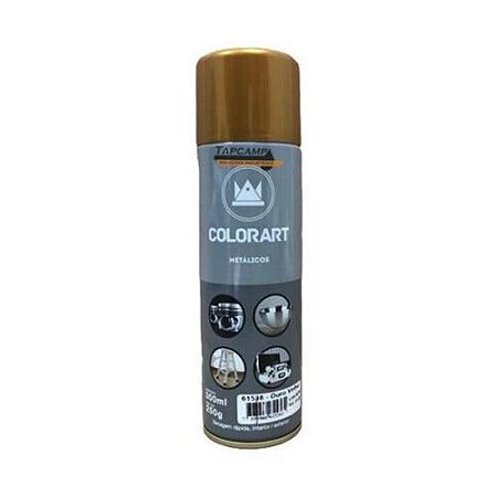 TINTA SPRAY 400ML LUMINOSA  OURO