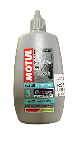 OLEO MOTUL P/CORRENTE UMIDO 100 ML ROAD
