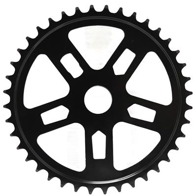 RODA DENTADA 40 DENTES 5 BRACOS AÇO PRETA (PARA PEDEVELA MONOBLOCO)