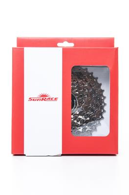CASSETE 9V ( 11/36 DENTES) SUN RACE M98