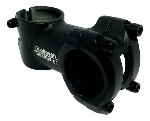SUPORTE MESA DE GUIDÃO MTB ELLEVEN PRETO 60MM 31.8X28.6 RISE 7º ALUMINIO