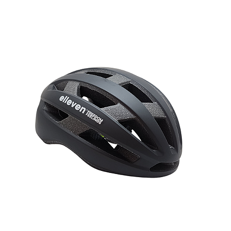 CAPACETE ADULTO PRETO/CINZA ELLEVEN INMOLD SEM LED TAMANHO G (57 A 62)