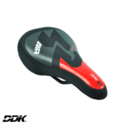 BANCO SELIM DDK FREERFIDE DDK-2032 PRETO/VERMELHO 130MM X 243MM