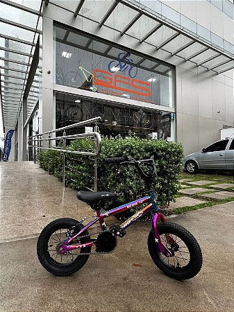 BICICLETA  ARO 12 MASCULINA CAMALEÃO SEM MARCHA PRO-X ( SEM RODINHA)