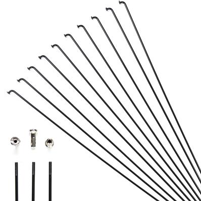 RAIO INOX PRETO NIPLE 2,0 X 290MM