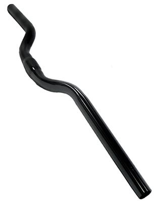 GUIDÃO DE MTB 22,2X580MM ALTO AÇO PRETO (MONARK)
