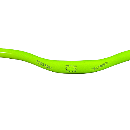 GUIDAO MTB DH 31,8X780MM ALUMINIO CURVO VERDE NEON