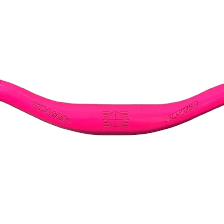 GUIDAO MTB DH 31,8X780MM ALUMINIO CURVO ROSA NEON