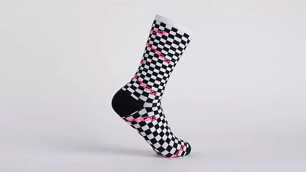 MEIA SPECIALIZED SUPACAZ SUPASOX RAD SOCK PRETO/BRANCO