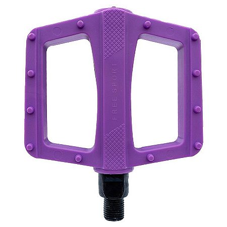 PEDAL METALCICLO FREESTYLE FREE SPORT 1/2 ROXO SEM ESFERA “EIXO FINO”