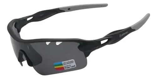 OCULOS CICLISMO ELLEVEN LENTE FUME PRETO/CINZA