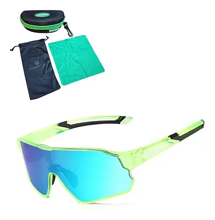 OCULOS CICLISMO POLARIZADO ROCKBROS SP314 VERDE