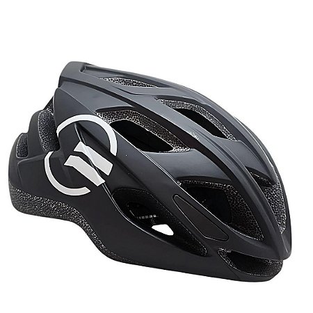 CAPACETE ADULTO PRETO FOSCO ELLEVEN INMOLD RACE S/ LED TAMANHO G (57 - 62)